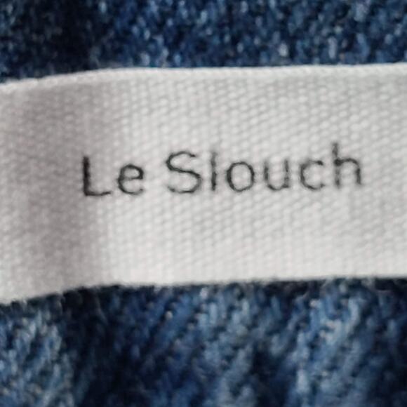 FRAME Le Slouch Newell Distressed High Waist Boyfriend Jeans LSLJ207 Women's 27 - Picture 13 of 16